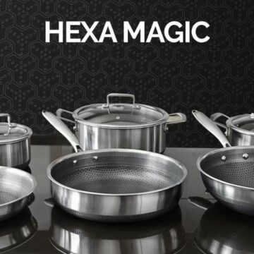 Tigaia antiaderentă HEXA MAGIC – Magie în bucătărie!