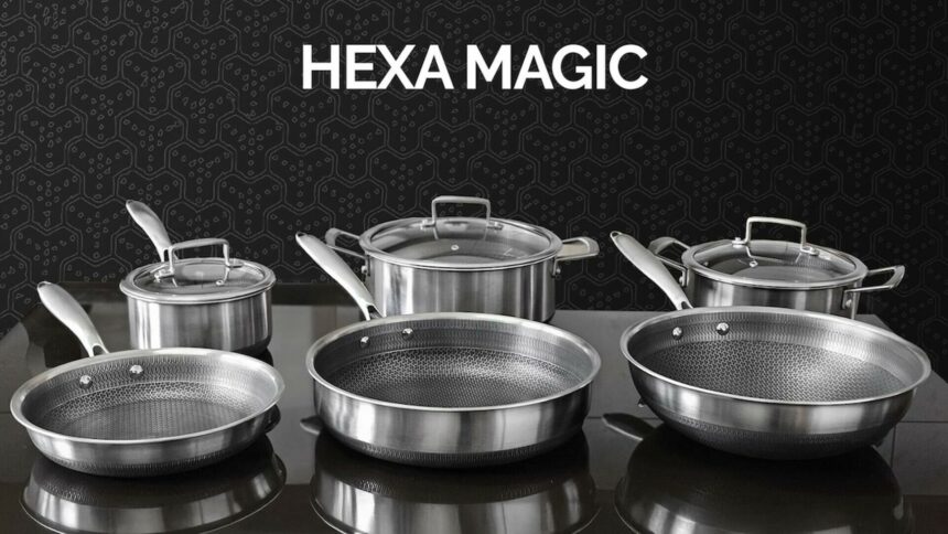 Tigaia antiaderentă HEXA MAGIC – Magie în bucătărie!