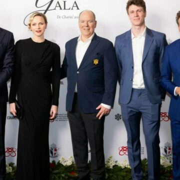 img David Popovici s-a întâlnit cu Prințesa Charlène de Monaco la un eveniment caritabil