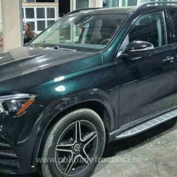 Mașini de lux furate în valoare de 74.000 de euro descoperite în Dolj și Caraș-Severin