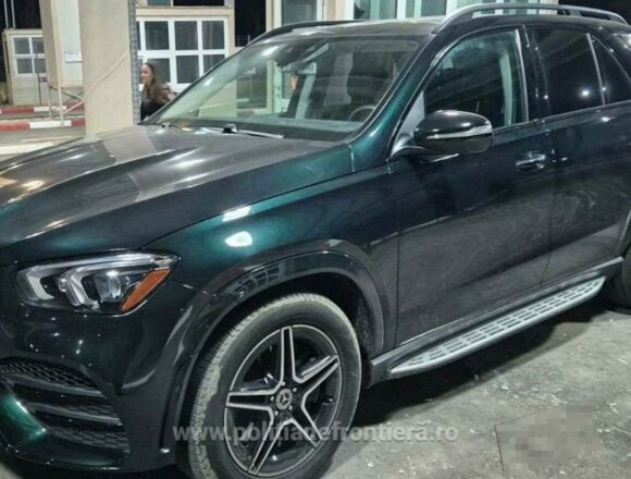Mașini de lux furate în valoare de 74.000 de euro descoperite în Dolj și Caraș-Severin