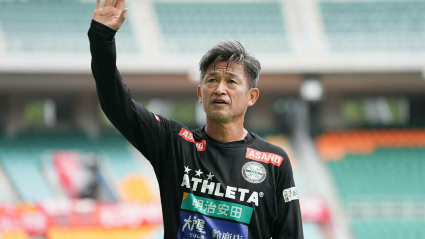 img Miura, fotbalistul japonez de 58 de ani care se pregătește de al 40-lea sezon al carierei