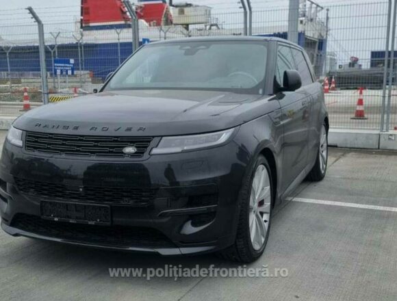 Autoturism de lux în valoare de 140.000 de euro, confiscat de polițiști în Constanța
