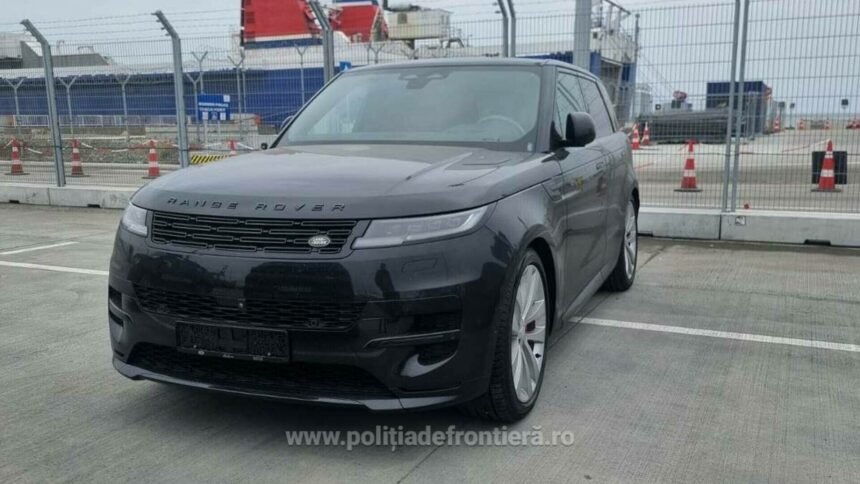 img Autoturism de lux în valoare de 140.000 de euro, confiscat de polițiști în Constanța