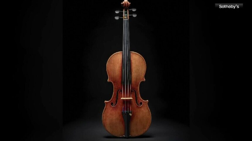 img Vioara Stradivarius din 1714 vândută cu peste 11 milioane de dolari la New York
