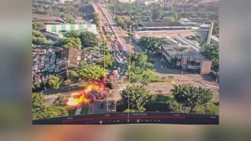 img Tragedie aviatică în Brazilia: Doi morți și șase răniți după prăbușirea unui avion pe un bulevard aglomerat