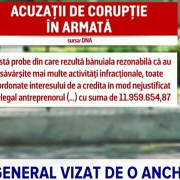 img Acuzații de corupție în armată. Generalul cu trei stele Cătălin Zisu a fost plasat sub control judiciar