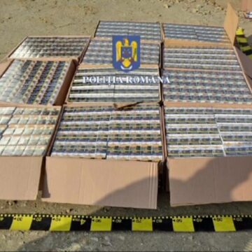 Captură impresionantă de țigări netimbrate la Craiova