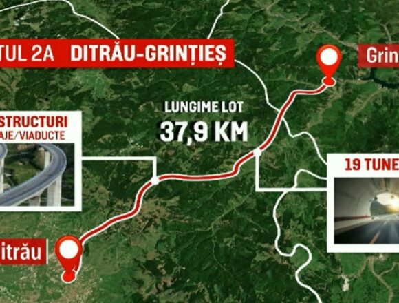 Cel mai scump tronson de autostradă din România