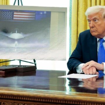 img Trump anunță lansarea avionului de luptă de generația a șasea F-47