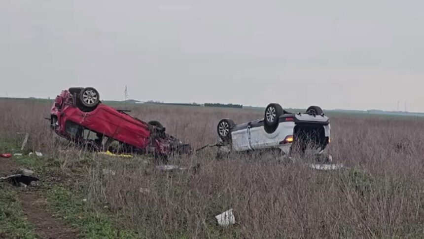 img Accident în județul Constanța: Două mașini au intrat în baza militară de la Mihail Kogălniceanu