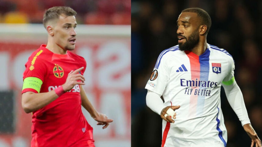 img FCSB – Lyon, manșa tur a optimilor Europa League