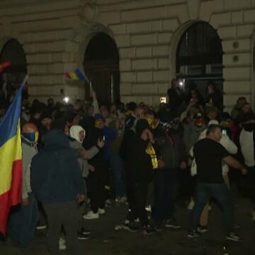 Protestele violente din Centrul Vechi al Bucureștiului