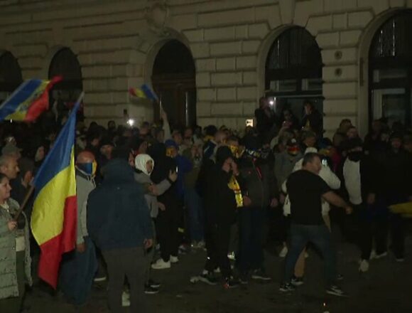 Protestele violente din Centrul Vechi al Bucureștiului