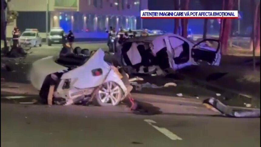 img Șoferul care a condus băut și și-a rupt mașina în două, în Mamaia, omorând un tânăr, a fost arestat preventiv