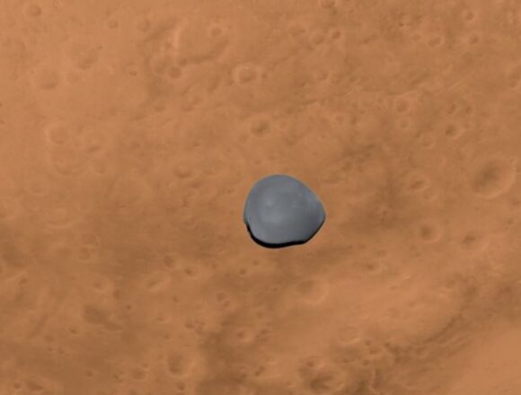 Sonda spațială HERA a captat imagini rare cu o lună a planetei Marte