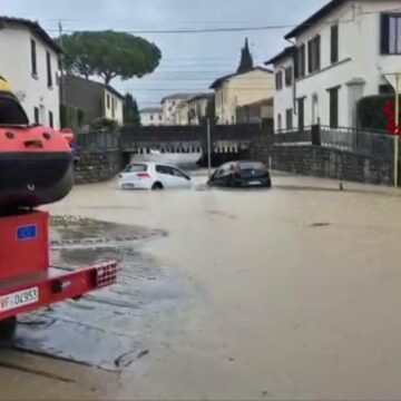 img Cod roșu de inundații în Italia