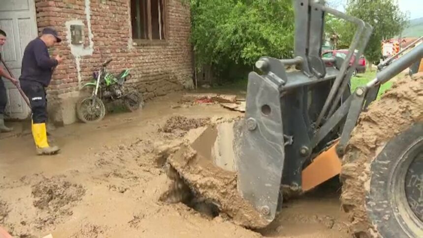 img Impactul devastator al viiturilor în vestul țării