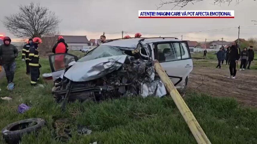 Accident devastator în Constanța – Doi șoferi pierduți într-un impact frontal tragic