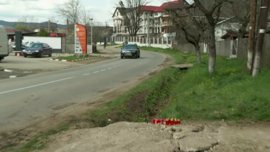 img Tragedie în județul Buzău: Șofer fără permis a murit intrând cu mașina într-un cap de pod